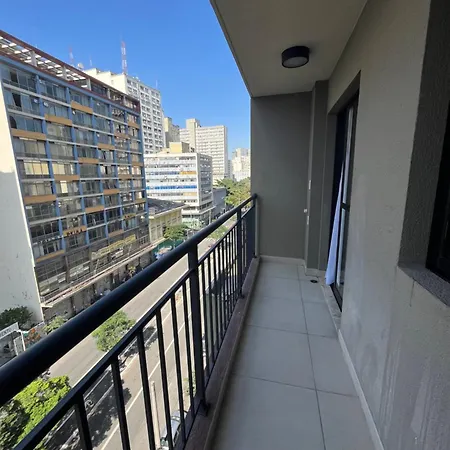 Pink One - Apto Novo, Moderno, Varanda, Poucos Passos Da Estacao Luz - Estacionamento Gratuito Sao Paulo Exterior photo